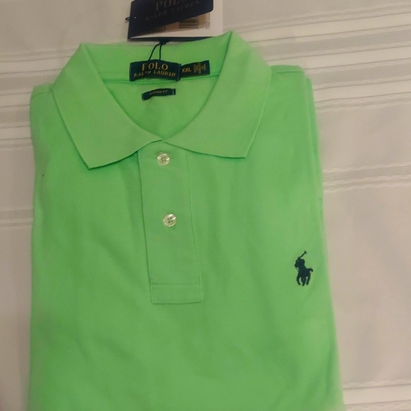 Polo Ralph Lauren mens shirt color lime green - Picture 1 of 1